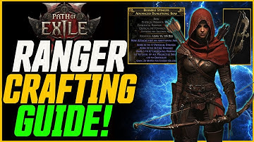 RANGER CRAFTING GUIDE & BEST UNIQUES! Path Of Exile 2 Beginner Guide Lightning Deadeye