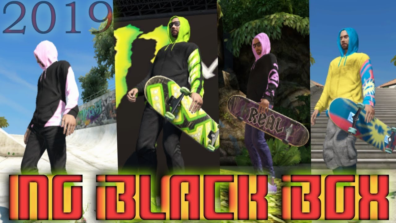 Skate 3 New Hoodie Glitch 2019 (Pink, Green, Purple) YouTube
