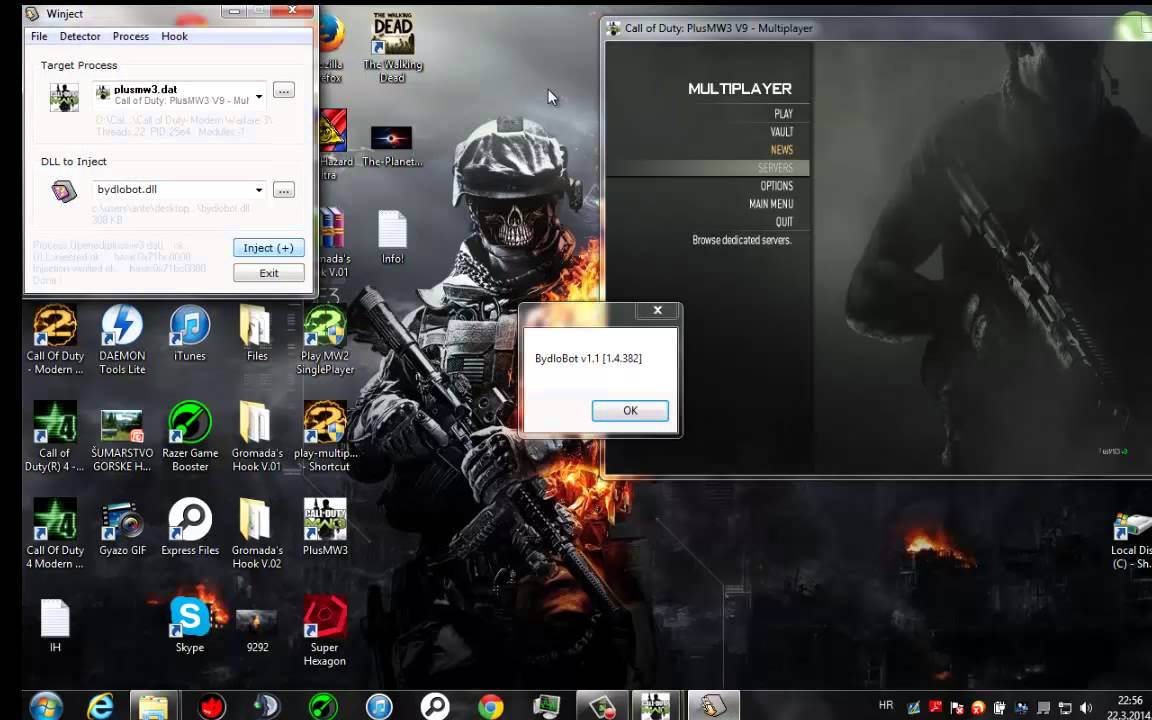 Call Of Duty MW3 4D1/Tekno/Plusmaster Wallhack + Aimbot ... - 1152 x 720 jpeg 90kB