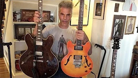 Gibson ES-335, ES-336, ES-355 & ES-150 Compared by John Bohlinger - Iso Lab