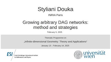 Styliani Douka - Growing arbitrary DAG networks: method and strategies