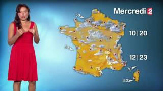La Meteo Danais Baydemir Le 2016 08 08 Midi Sur France 2
