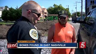 Bones Discovered At Excavation Site In East Nashville