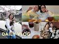 【日常Vlog】大好きな人たちと過ごす数日間🫶🏻🌸 お花見/ランチ/仕事/ボディケア/スキンケア