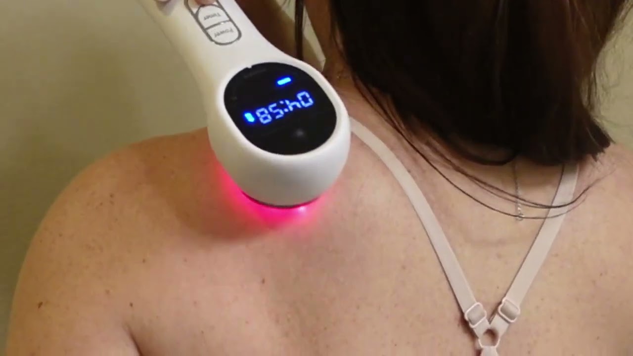 Holsn COLD LASER Red Light Therapy Device, Near Infrared Light Therapy for Pain Relief