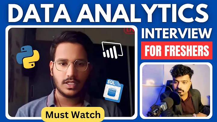 Data Analyst Live Interview for Fresher | Must Watch - 2024 #datascience #dataanalytics