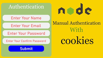 Manual Authentication With Cookies In NodeJS