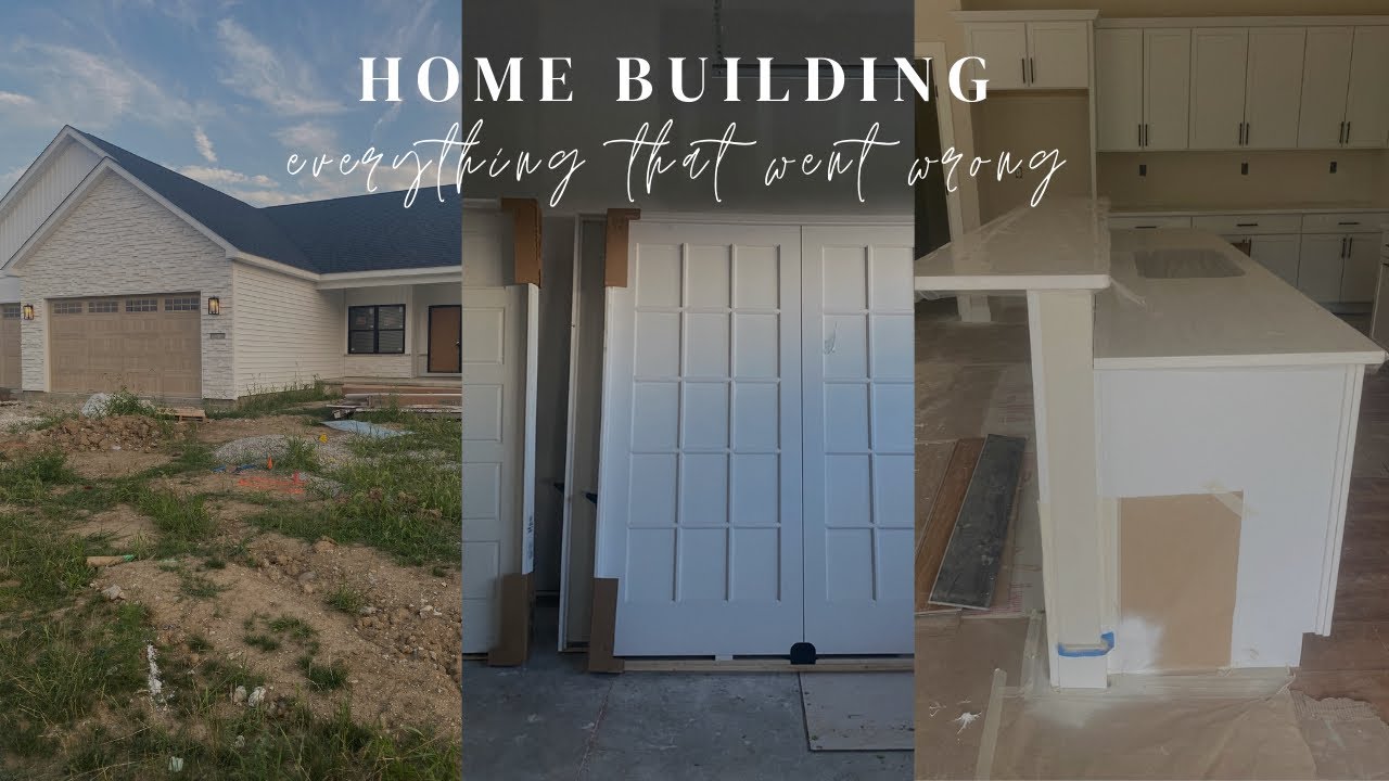 Incorrect House Building Building a House || Everything that went WRONG when building our custom ...