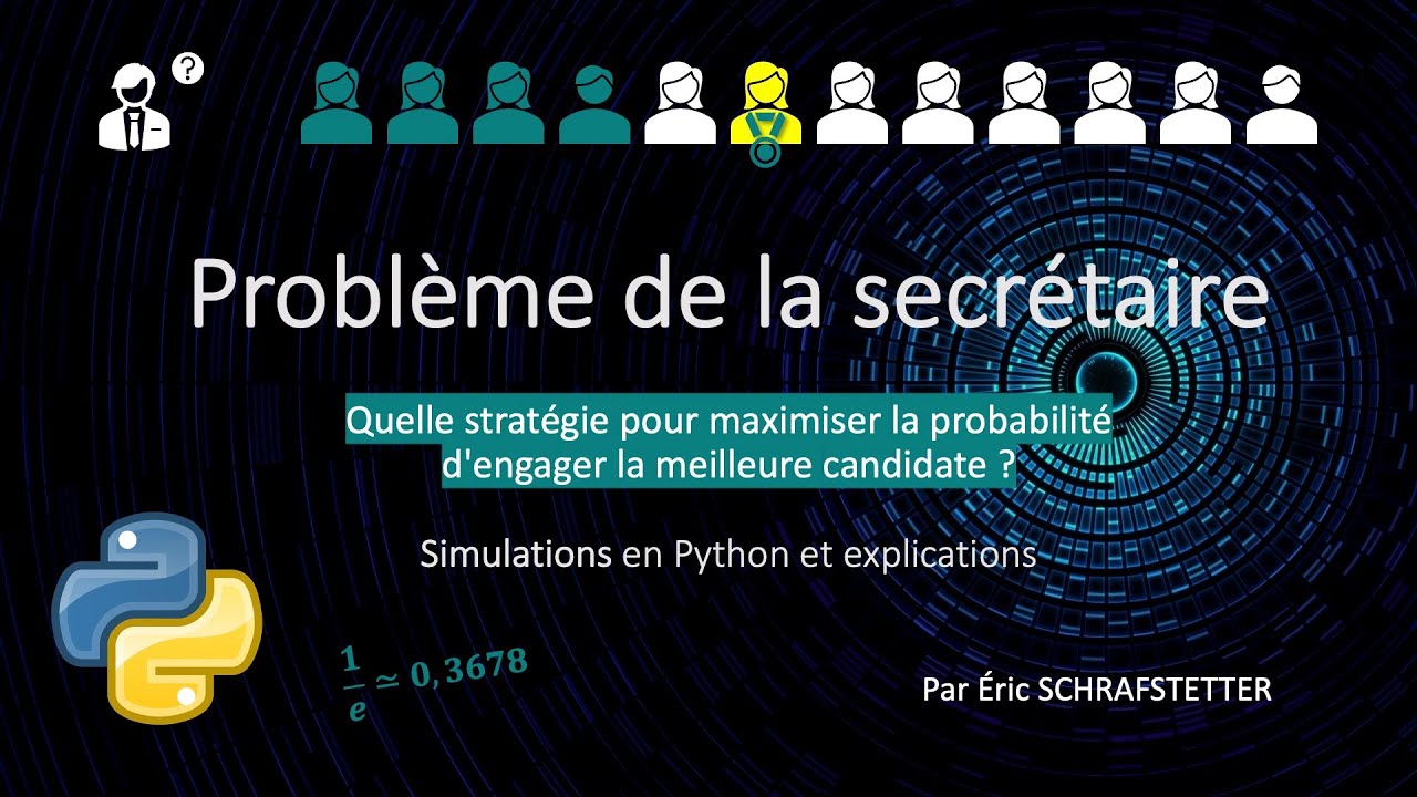 Algorithme : Problème de la secrétaire et règle des 37%
