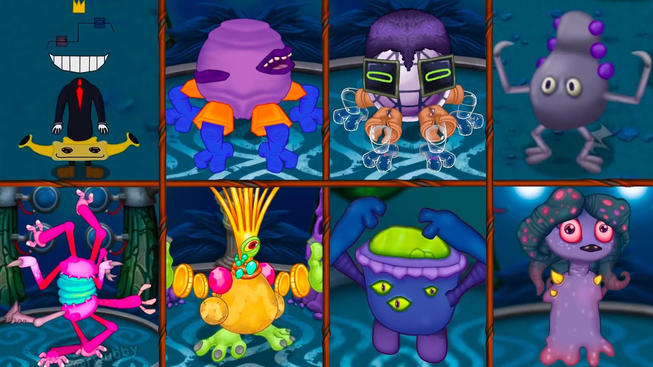 ALL Fanmade New Wublins Island | My Singing Monster 