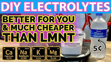MAKE YOUR OWN PERSONAL ELECTROLYTE MIX & SAVE BIG💲