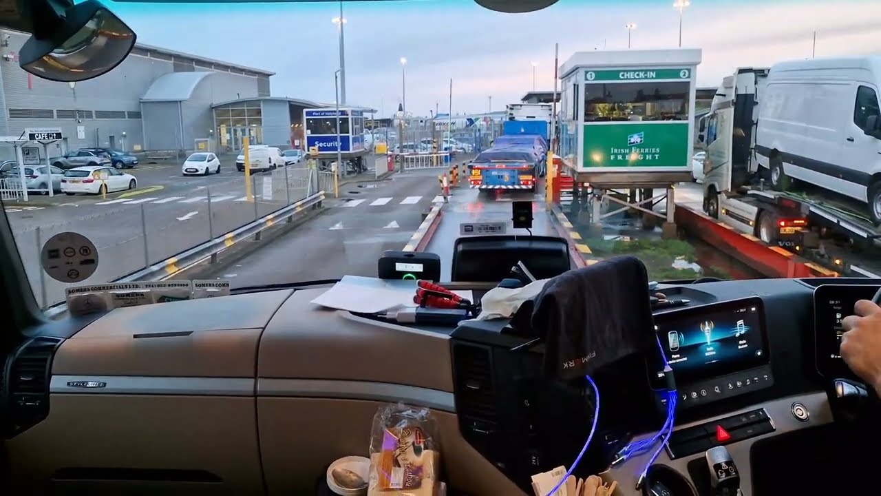 Holyhead Wales To Dublin Ireland Ferry Crossing 2025 December