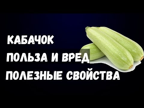 Кабачок Польза и Вред Полезные Свойства