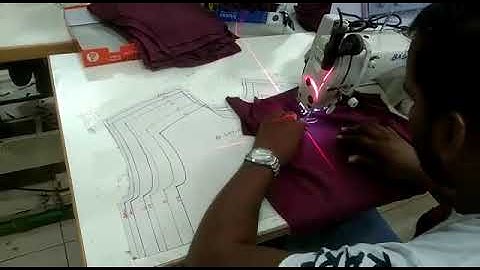 Frnt Placket join by laser light