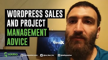 WordPress Sales and Project Management Advice | Mario Peshev