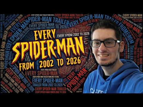 My reaction to every Spider-Man trailer starting from 2002 to 2026.
