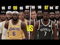 22' Lakers vs 22' Nets But Everyone Is In Their Prime...