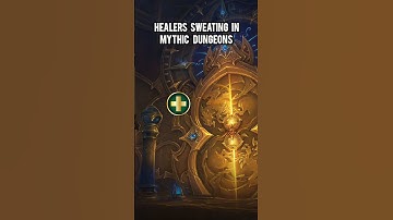 healers sweating in mythic dungeons #worldofwarcraft #wow #warcraft
