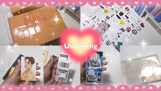 🥐一꒰Unbox43꒱シ แกะพัสดุ เจโน่ | jeno photo sticker•tattoo•kihno pc | สแตนดี้โกะโจ | แฟ้มการ์ดใหม่🪄