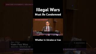 Illegal Wars Must Be Condemned — Whether in Ukraine or Iran