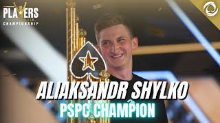 Aliaksandr Shylko Is The Pspc Champion Pokerstars Pspc 2023 Pokernews