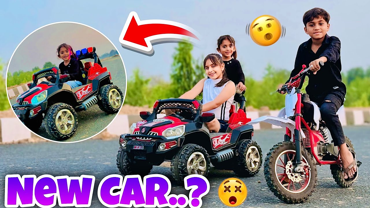 Motor Car Vs Dirt Bike Ride 🚘🛵 || Tappu Parmar Vlog ​⁠
