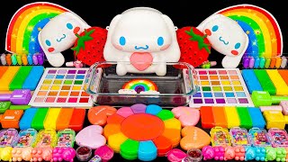 Download Lagu RAINBOW and BLUE Slime🌈SANRIO CINNAMOROLL Slime🌈Mixing random into Glossy Slime ✨ Satisfying Slime MP3