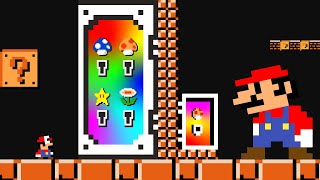 Mario and Tiny Mario vs the Door of Items