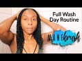 Black Owned Brand Full Wash Day Routine ft. *NEW* MANE KRUSH Natural Hair Products!