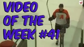Video of the week 41 - Hockey Player Fail