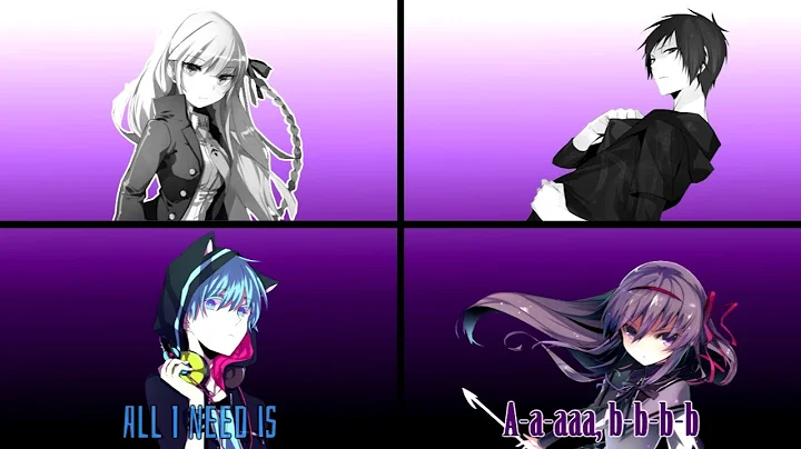 Nightcore - Stressed Out, Haunting, Alphabet Boy, For Him (Switching Vocals) (Mashup) [Lyrics]