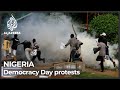 Nigeria: Police fire tear gas in ‘Democracy Day’ protests