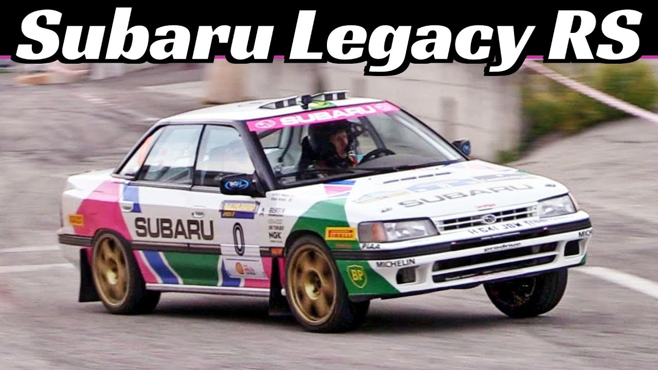 Subaru Legacy RS Group A Rally Legend Tribute - 2.O-Litre Boxer Turbo