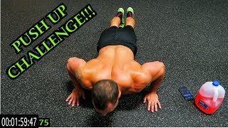 The 100 Push Up Challenge | NO HALF REPS!!!