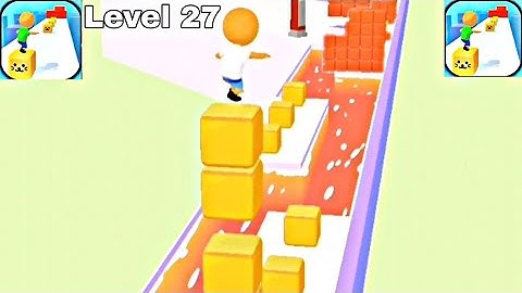 Cube Surfer - All Levels  Gameplay Android, iOS (Level 21 - 30)