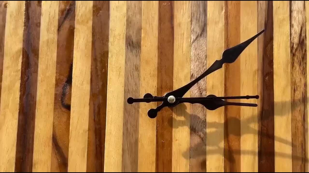 Wooden Wall Clock - Wooden Clock, Wall Art, Home Decor, Kitchen Decoration, New Home Decor