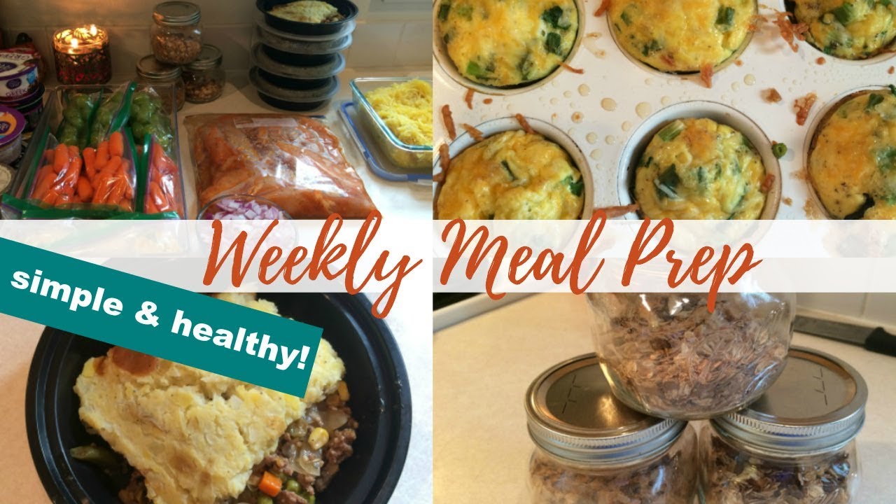 Healthy Weekly Meal Prep | Shepherd’s Pie, DIY Pumpkin Spice Oatmeal ...