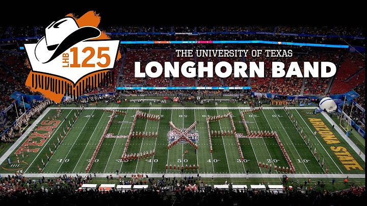 Pregame - Ariz. St. vs. Texas - CFP Quarterfinal - 1/1/2025 - The University of Texas Longhorn Band