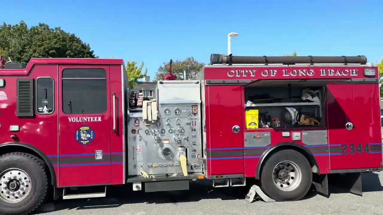 Engine2344 training on propane burn off kit in Long Beach 