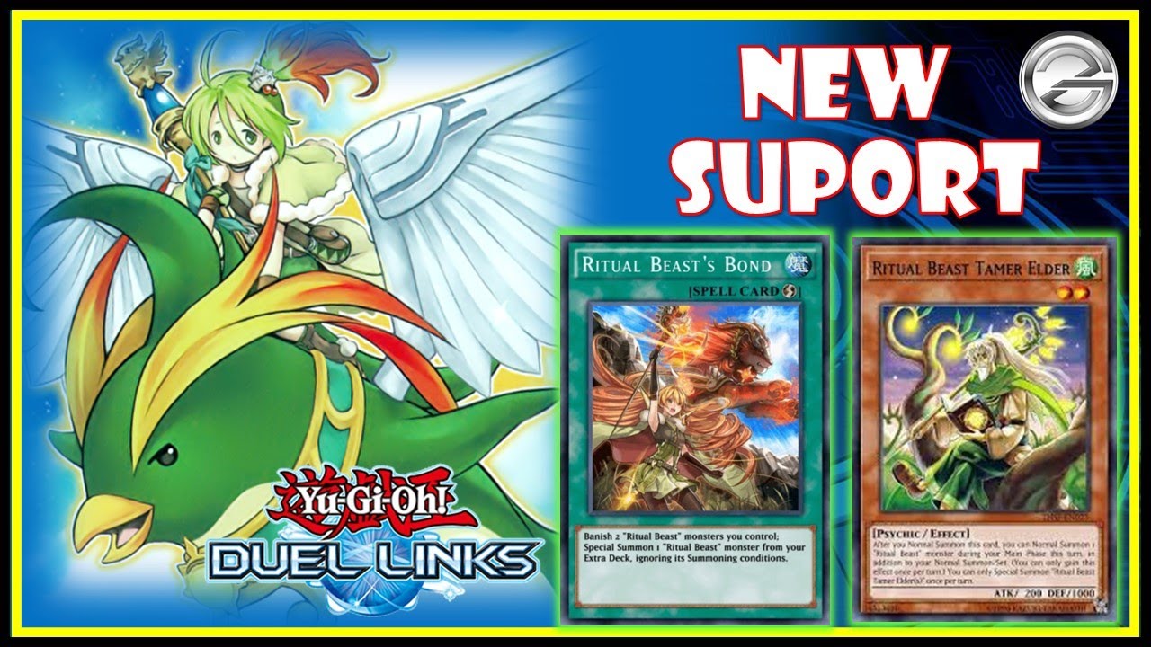 Yugioh Duel Links | New Suport Ritual Beast Deck - Ritual Beast Tamer  Zeframpilica |