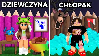 JA VS MOJA DZIEWCZYNA w 99 NOCY w LESIE ROBLOX screenshot 3