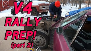 Saab Sonett Winter Rally Prep! Ep. 32, Part 2 of 2