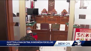 Arkansas man goes on trial in Indonesia for allegedly selling porn videos online