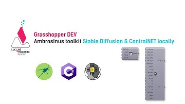 Running Stable Diffusion and ControlNET locally via Grasshopper (thanks AUTOMATIC1111)