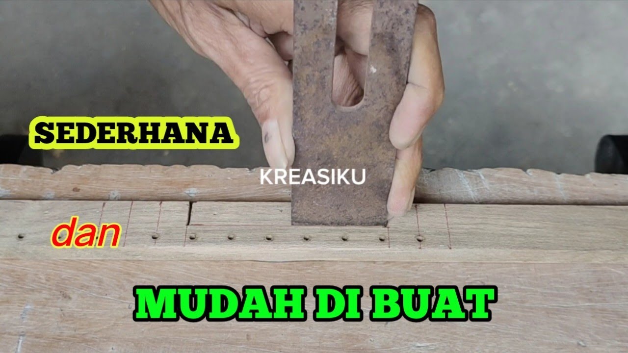 Cara Membuat PINTU SANGKAR BURUNG yang paling mudah