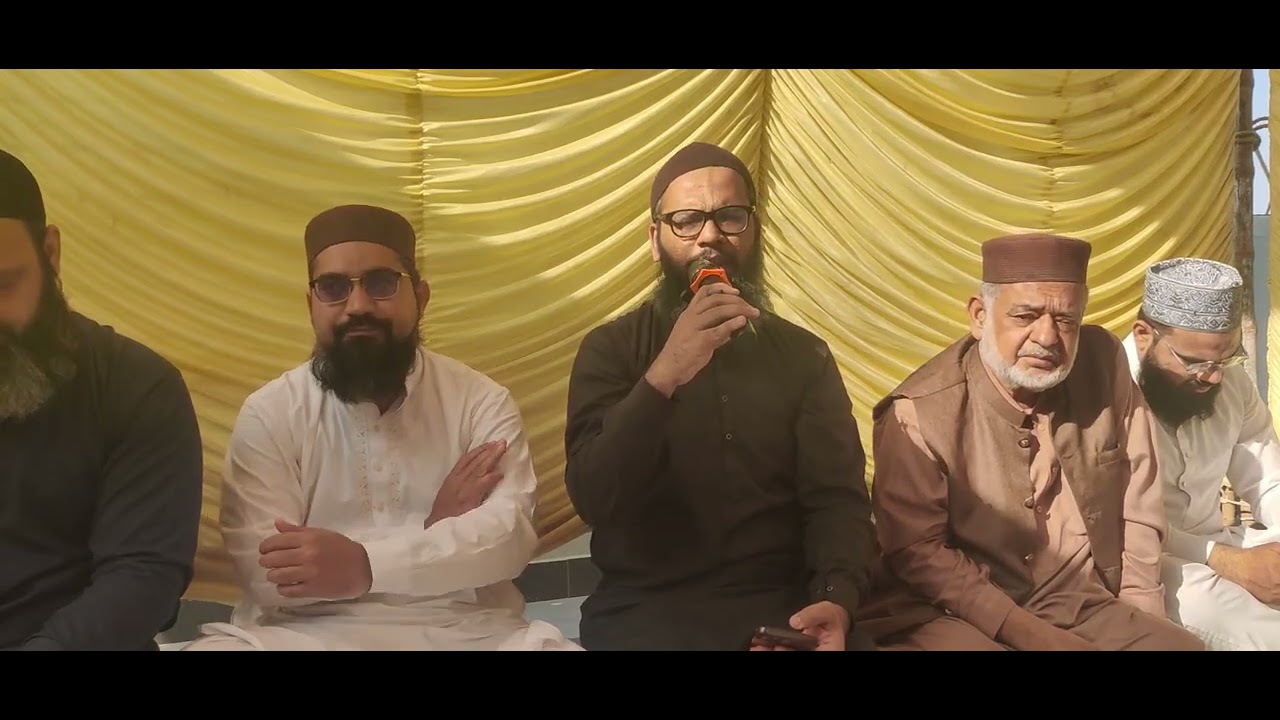 محفلِ درود شریف 2026-02-15 جناب محمد عمر احرار صاحب نعت رسول مقبول صلی اللّٰہ تعالیٰ علیہ وسلم 