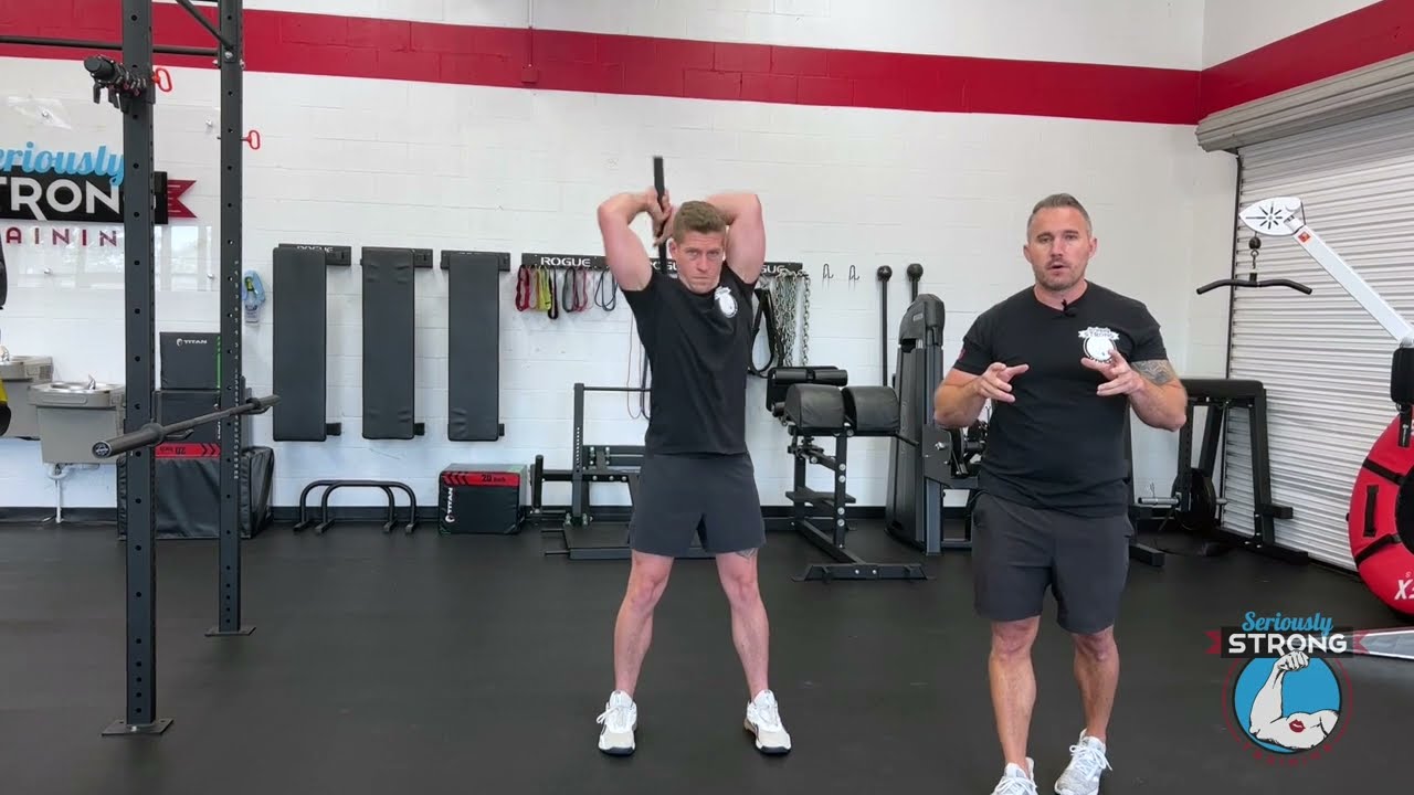 How to do the Mace Swing for Shoulder Health