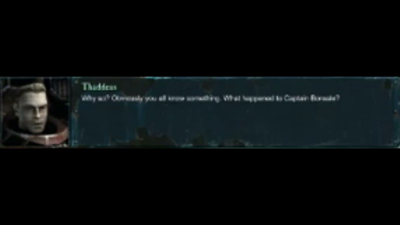 Dawn of War 2 - Legacy of Captain Boreale Revoiced By Me