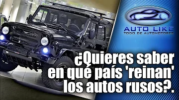 ¿Qué marca de coche es rusa?