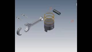 Piston & Connecting Rod Animation